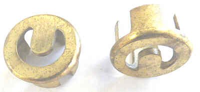 ESCUTCHEON, INTERLOCK ACCESS, LUNAR, BRASS, OTIS # 386TZ1-7