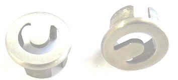 ESCUTCHEON, INTERLOCK ACCESS, LUNAR, STAINLESS, OTIS # 386TZ1-25
