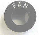 COLLAR, SWITCH, KEYED OR TOGGLE, BLACK, MARKED FAN OTIS # 239J4