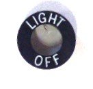 COLLAR, SWITCH, KEYED OR TOGGLE, BLACK,  MARKED LIGHT OFF OTIS # 239J4