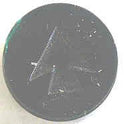 JEWEL, ARROW, GREEN, MOULDED, 15/16 O.D., 7/8 I.D.