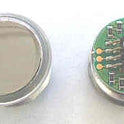 MICRO-MOTION III PUSHBUTTON, STAINLESS, FLAT BRIGHT FINISH, AMP CONNECTOR