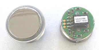 MICRO-MOTION III PUSHBUTTON, STAINLESS, FLAT BRIGHT FINISH, AMP CONNECTOR