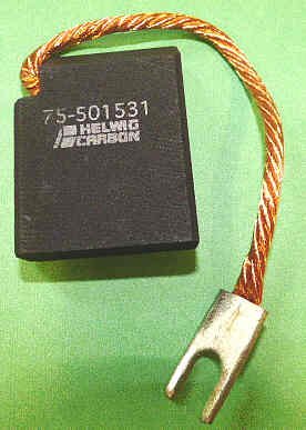 BRUSH, CARBON, HELWIG, GRADE H41 , .500 X 1.500 X 2.000  OTIS #240B3