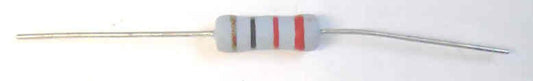 RESISTOR, 1000 OHM, 1 WATT, TINNED LEADS