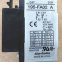 CONTACT, AUXILLARY ALLEN BRADLEY, AB-195-FA02, 2 N.C. CONTACTS
