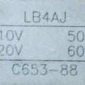 COIL, CONTACTOR, 120V 60 /110V 50 HZ. GENERAL ELECTRIC # LB4AJ