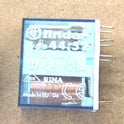 RELAY, DPDT, MINIATURE. PCB/PLUG-IN, 6A, 24V DC COIL FINDER # 44.52.9.024.0074