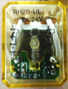 IDEC DPDT RELAY, 110 VDC, 8 PIN, NEON IDEC # RH2B-UL-110DC