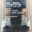 RELAY, POWER, DPDT, 24 VDC, 20A, POTTER BRUMFIELD # KUHP-11D51-24