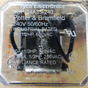 RELAY, POWER, 3PDT, 240 VAC, 10A  POTTER BRUMFIELD # KUP-14A35-240