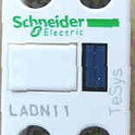 CONTACT, MODULE, AUX., 1 N.O./1 N.C CONTACT, TELEMECANIQUE LADN11