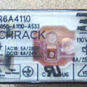 RELAY, SAFETY, 3 N/O+3 N/C 110 VDC, USED ON MCE & CONTROL SCHRACK # SR6A4110