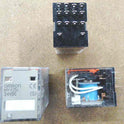RELAY, ICE CUBE, 14-PIN, 4PDT BIFURCATED CONTACTS 5A, NEON OMRON MY4ZN24DCS