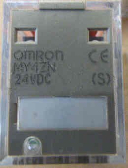 RELAY, ICE CUBE, 14-PIN, 4PDT BIFURCATED CONTACTS 5A, NEON OMRON MY4ZN24DCS