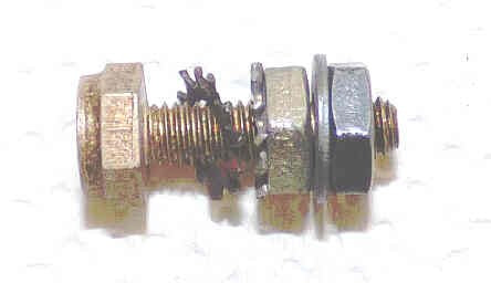 CONTACT, STATIONARY, 3/8 SILVER TIP, 6-32 THREAD, 15/16 OVERALL
