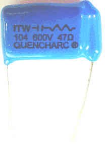 CAPACITOR, BLUE DROP, 47 OHM 250V +/- 10%