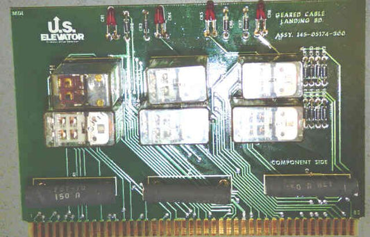 BOARD, CIRCUIT, LANDING, GEARED, CABLE U.S. ELEVATOR 145-05174-300