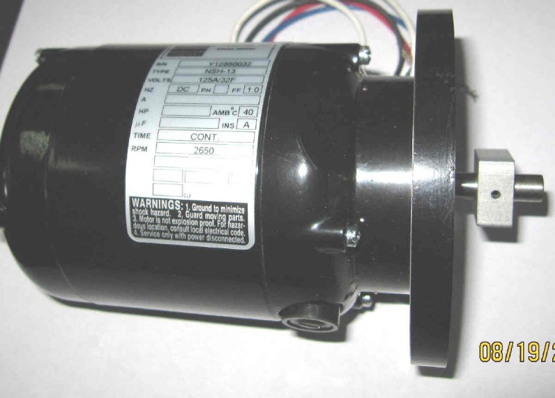 MOTOR, SELECTOR, ASSEMBLY FOR SN SELECTOR T4823G09 125V