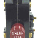 SWITCH, STOP, WITH AUX CONTACTS, 3/4 DIA. BUTTON OTIS # GS1-7014A1