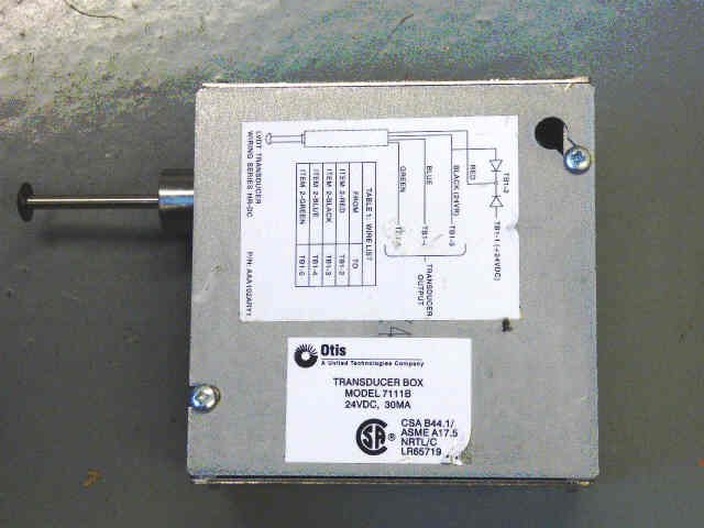 TRANSDUCER, LVDT, 24 VDC OTIS # 7111B1