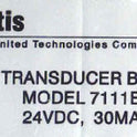 TRANSDUCER, LVDT, 24 VDC OTIS # 7111B1