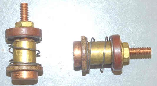 CONTACT, COPPER, 5/8 HEAD, STEM 1 1/4 X 1/4 COMPLETE ASSY AS SHOWN