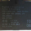 RELAY, POWER, DPDT, 240 VAC, 20A, POTTER BRUMFIELD #PRD-11AYO-240