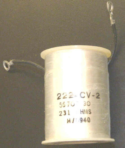 COIL, OTIS # 222CV2, 6830 CONTACTOR, 231 OHMS