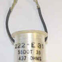 COIL, A6164 RELAY, 5600T35, 437 Ohm, 1.30 O.D. x .560 I.D.  OTIS # 222E31