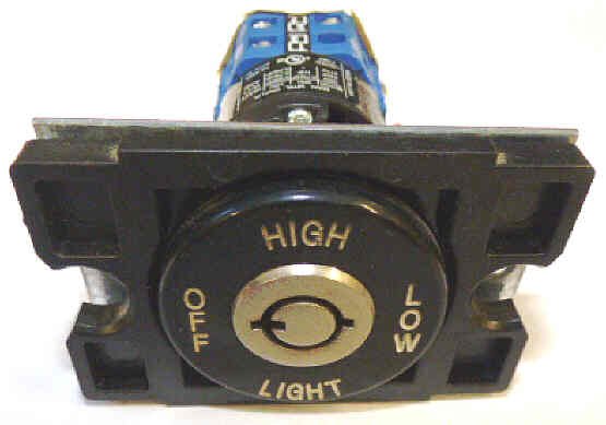 SWITCH, KEYED, PHOTO EYE, BLACK BEZEL, SPECIFY KEY #