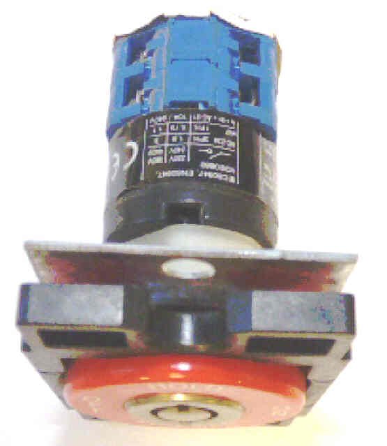 SWITCH, KEYED, FIRE SERVICE, RED BEZEL, OFF-HOLD-ON SPECIFY KEY #