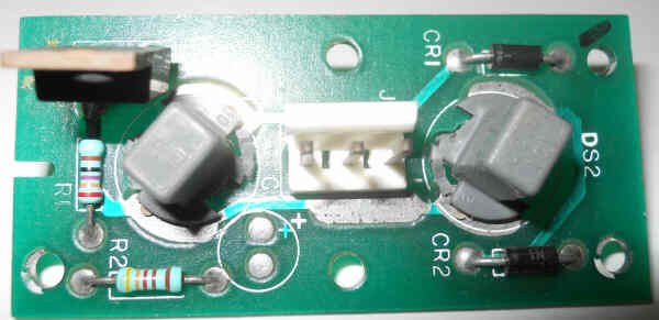 BOARD, CIRCUIT, DUAL LAMP ASSEMBLY, OTIS #8200JA1