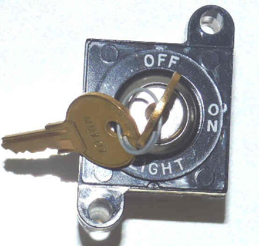 SWITCH, KEYED, LIGHT, ON-OFF WITH KEYS ADAMS # AS469K11