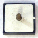 BUTTON, 7/8 SQUARE, MARKED # 5 OTIS # 323AS2