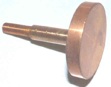 CONTACT, COPPER, 2 1/4 X 3/8 HEAD. 3 X 1/2 STEM GURNEY # EA-3130
