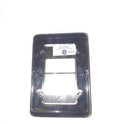 PLATE, COVER, HALL, DOUBLE, MIRROR SS, WITH INSERT OTIS #AAA147NX10-SS8