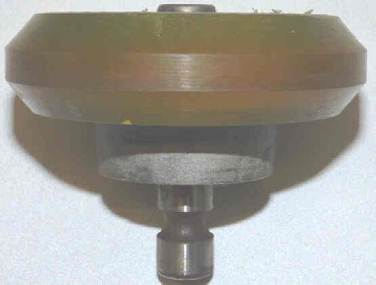 WHEEL, ROLLER GUIDE, 3 3/4 POLY TIRED ROLLER, OTIS # 456CN4-SV