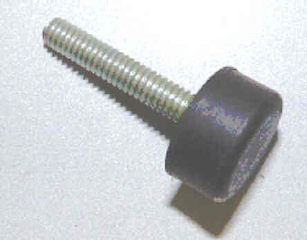 BUMPER, RUBBER, THREADED STEM USED ON B6218A SAFETY EDGE