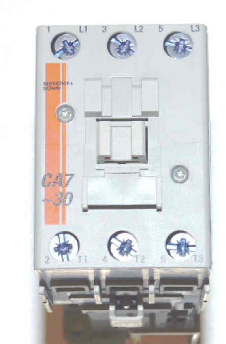 CONTACTOR, 3 POLE, 30 AMP, 110 VDC COIL SPRECHER & SCHUH CA7-30C-01-110D
