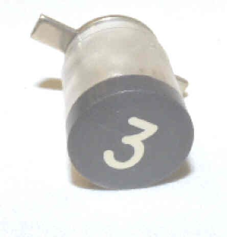 BUTTON, BLACK, ENGRAVED # 3 DOVER # 9852529