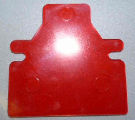 FILTER, RED, USED WITH HALL LANTERN LENS