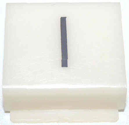 INSERT, POSITION INDICATOR, MARKED # 1, 1 5/8 X 1 3/8 DOVER SERIES 9724400
