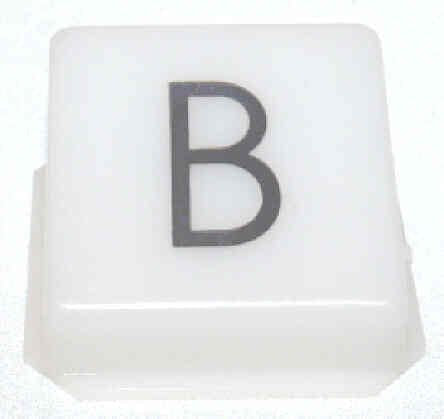 INSERT, POSITION INDICATOR, MARKED B, 1 5/16 X 1 3/8 DOVER SERIES 982500
