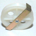 SHEAVE & BRACKET, USED WITH RELATING CABLE, WESTINGHOUSE # 151B465G04