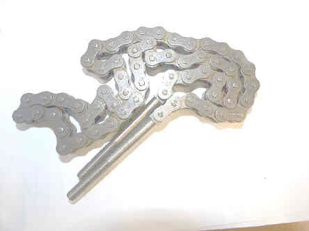 CHAIN WITH ROD & LINKS, COMPLETE AS SHOWN, 7300 OPERATOR, OTIS # 332BC2
