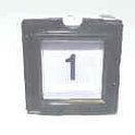 INDICATOR, ASSEMBLY, 1 SQUARE, MARKED # 1 KONE # USP15917001