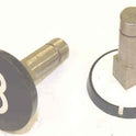 BUTTON, WITH METAL STEM, 7/8 DIAMETER, # 3 OTIS 323BP1-3