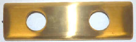 PLATE, COVER, HALL, BRONZE, INTERMEDIATE, FORMED OTIS # 147FD6-7