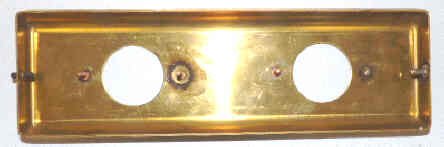 PLATE, COVER, HALL, BRONZE, INTERMEDIATE, FORMED OTIS # 147FD6-7